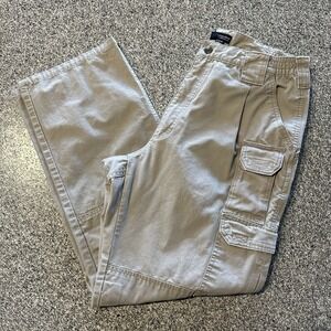 5.11 Tactical Pants Mens 34x32‎ Cotton Canvas Cargo Khaki Style 74251